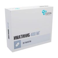 Иматиниб 400мг таб.п/об.пл. №30 (ОЗОН МЕДИКА)