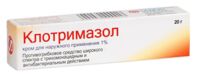 Клотримазол 1% 20г крем д/пр.наружн. №1 туба (ШРЕЯ ЛАЙФ САЕНСИЗ)