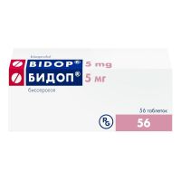 Бидоп 5мг таб. №56 (ГЕДЕОН РИХТЕР)