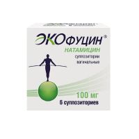 Экофуцин 100мг супп.ваг. №6 (АВВА)