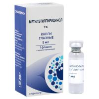 Метилэтилпиридинол 1% 5мл капли глазн. (ПРОФИТ МЕДИКА АО)