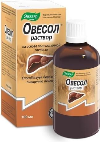 Овесол 100мл р-р д/пр.внутр. №1 фл. (Эвалар зао)