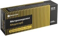 Метронидазол 250мг таб. №20 (МЕДИСОРБ)
