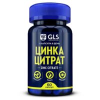 Gls цинка цитрат капс. №60 (ДЖИ ЭЛ ЭС ФАРМАСЬЮТИКАЛС)