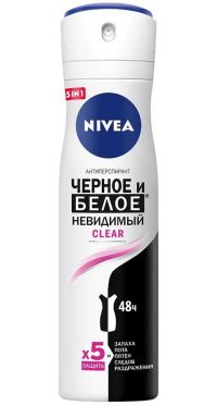 Nivea (Нивея) deo невидимая защита clear 150мл спрей 82237 (БАЙЕРСДОРФ)
