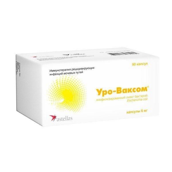 Уро-ваксом 6мг капс. №90 (Om pharma s.a.)