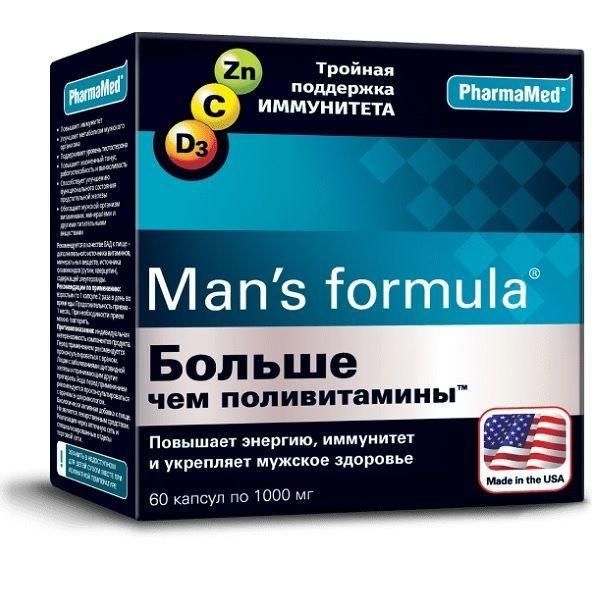 Man's formula (Менс формула) больше чем поливитамины капс. №60 (West coast laboratories inc.)