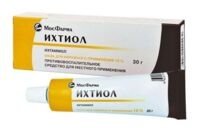 Ихтиоловая 10% 30г мазь д/пр.наружн. №1 уп. (МОСКОВСКАЯ ФФ)