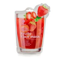 Fabrik cosmetology (фабрик косметолоджи) маска для лица тканевая fruits экстракт клубники (OKS COMPANI LIMITED)