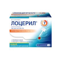 Лоцерил 5% 5мл лак д/ногтей №1 фл. (ГАЛДЕРМА)