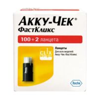 Ланцеты акку-чек фасткликс №102 (РОШ ДИАГНОСТИКС)