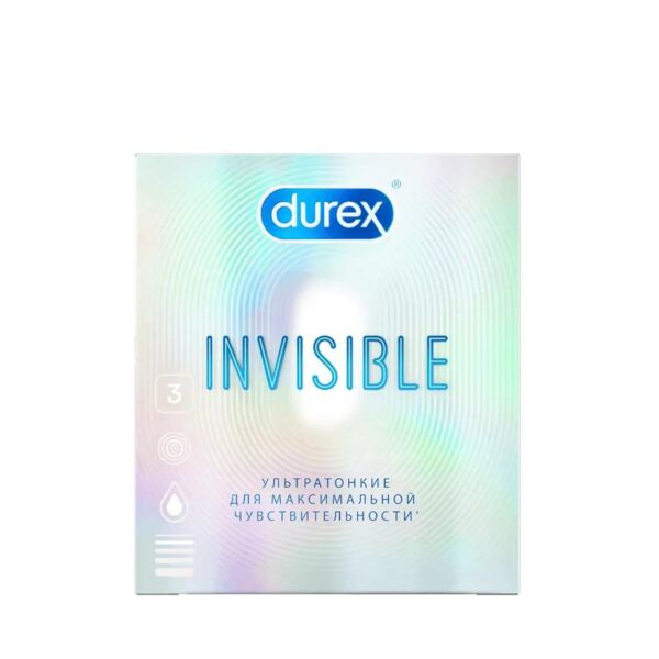 Презерватив durex №3 invisible emoji (Reckitt benckiser healthcare limited)