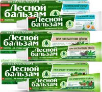 Лесной бальзам зубная паста 150мл ч.смород. мята отвар трав (ЮНИЛЕВЕР)