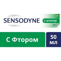 Sensodyne (Сенсодин) зубная паста ф 50г с фтором (GLAXOSMITHKLINE CONSUMER HEALTHCARE)