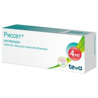 Риссет 4мг таб.п/об.пл. №20 (ПЛИВА)
