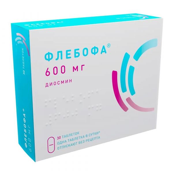 Флебофа 600мг таб. №30 (Озон фарм ооо)