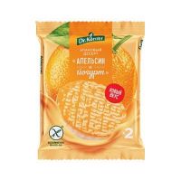 Dr. Korner (Др.корнер) десерт рис.глазир. 34г апельс. с йогуртом (ХЛЕБПРОМ ОАО)