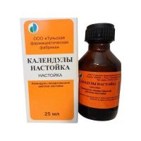 Календула 25мл настойка №1 фл. (ТУЛЬСКАЯ ФФ)