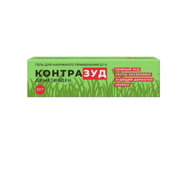 Контразуд 30г гель д/пр.наружн. №1 туба (Озон ооо)