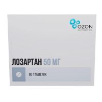 Лозартан 50мг таб.п/об.пл. №90 (АТОЛЛ)