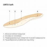 Стельки ортопедические orto-soft р.45 (SPANNRIT SCHUHKOMPONENTEN GMBH)