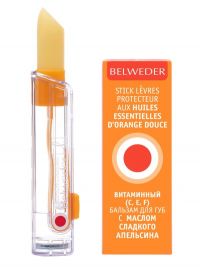 Belweder (Бельведер) бальзам для губ 4г стик апельсин (BELWEDER NORD SIA)