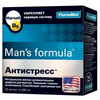 Man's formula (Менс формула) антистресс капс. №30 (ФАРМА-МЕД ИНК)