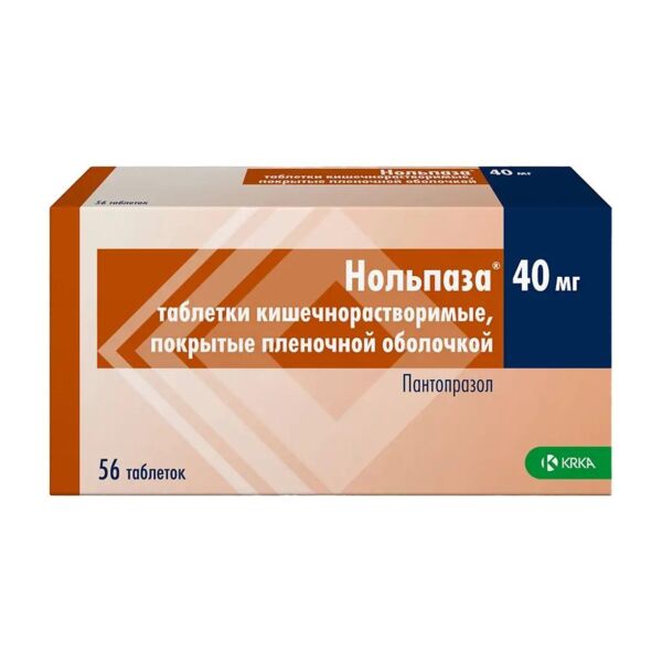 Нольпаза 40мг таб.п/об.киш/раств. №56 (Крка-рус ооо_1)