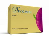 Диосмин 600мг таб.п/об №30 бад (ФАРМАЦЕВТИЧЕСКАЯ ФАБРИКА ООО)