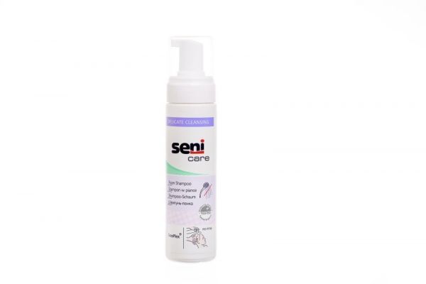 Seni (Сени) care шампунь-пенка 200мл для мытья волос без воды (Tzmo s.a.)