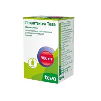 Паклитаксел 6мг/мл 50мл конц-т д/р-ра д/инф. №1 фл. (ТЕВА)