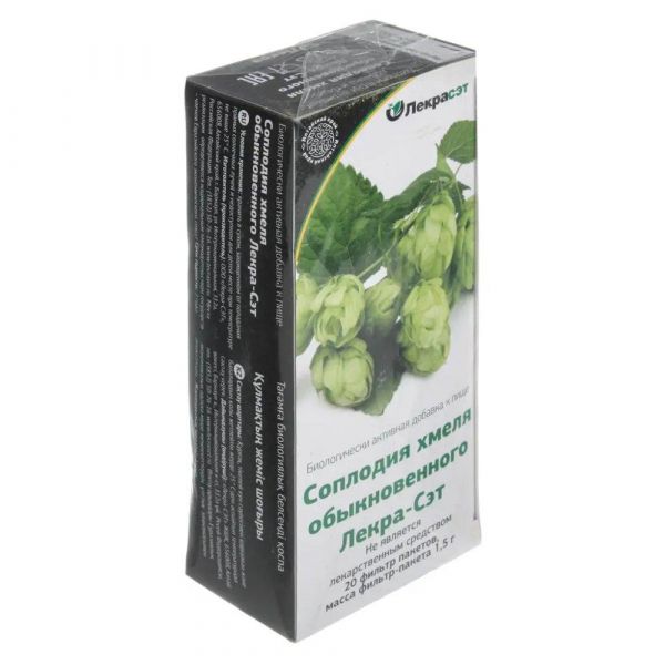 Хмель шишки 1,5г №20 ф/п. (Лекра-сэт ооо)