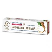 Крем для лица омолаживающий 40мл женьшень (НЕВСКАЯ КОСМЕТИКА)