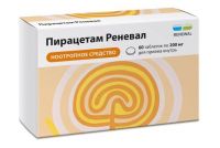 Пирацетам 200мг таб.п/об. №60 (ОБНОВЛЕНИЕ)