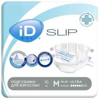 Подгузники айди №10 slip ultra р.м (ОНТЕКС)