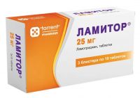 Ламитор 25мг таб. №30 (ТОРРЕНТ)