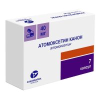 Атомоксетин 40мг капс. №7 (КАНОНФАРМА)