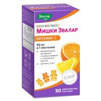 Бэби формула мишки витамин с пастилки жев. №30 (ЭВАЛАР)