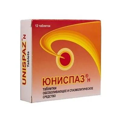 Юниспаз н таблетки №12 (Unique pharmaceutical laboratories)