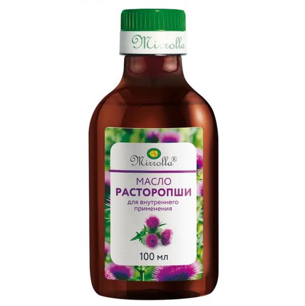 Расторопши масло 100мл (Мирролла ооо)