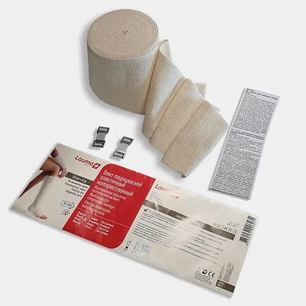 Бинт эластичный нр 8см*5м (Lauma fabrics)