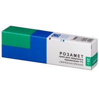 Розамет 1% 25г крем д/пр.наружн. №1 туба (ЯДРАН)