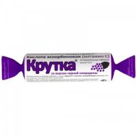 Аскорбиновая кислота с сахаром таб. №10 ч.смород. (ФАРМИНДУСТРИЯ ООО)