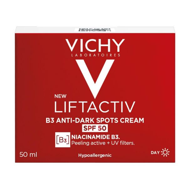Vichy (виши) лифтактив крем с b3 п/пигм. spf50 50мл (Vichy laboratoires)