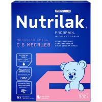 Nutrilak  (нутрилак) молочная смесь премиум 2 300г 6-12 мес (ИНФАПРИМ)