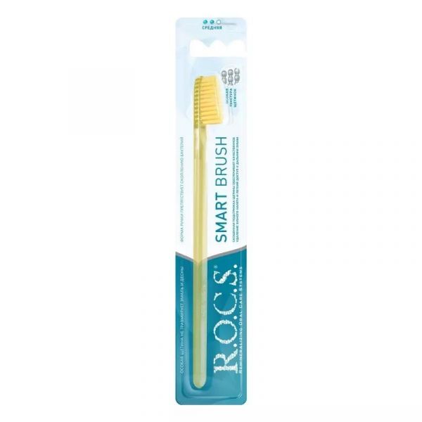 R.O.C.S. (Рокс) зубная щетка классик средняя 6442107 (Еврокосмед ооо)