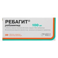 Ребагит 100мг таб.п/об.пл. №30 (ПРО.МЕД.ЦС ПРАГА)