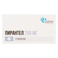 Пирантел 250мг таб. №3 (ОЗОН)