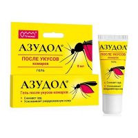 Азудол гель после укусов комаров 8мл (РЕТИНОИДЫ)