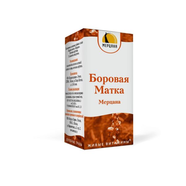 Боровая матка 50мл капли д/пр.внутр. №1 фл. (Курортмедсервис ооо)